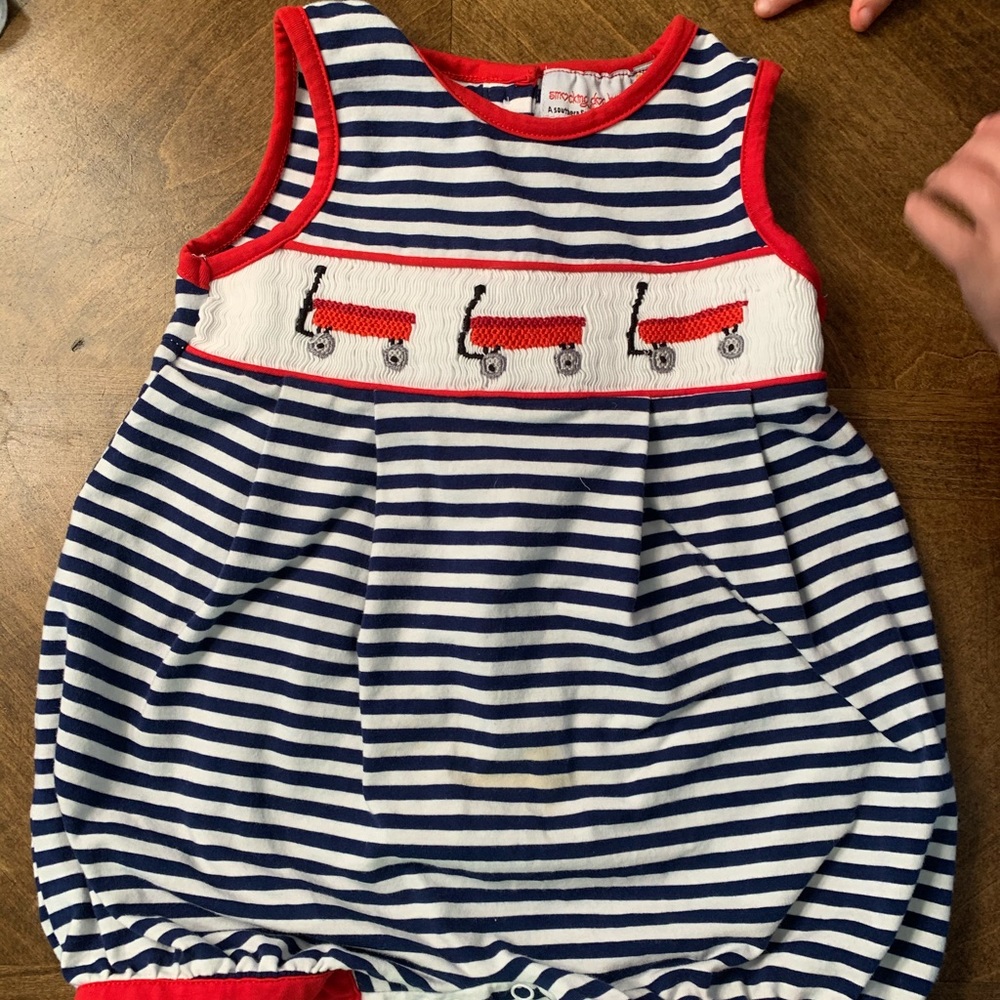 Wagon romper 12m